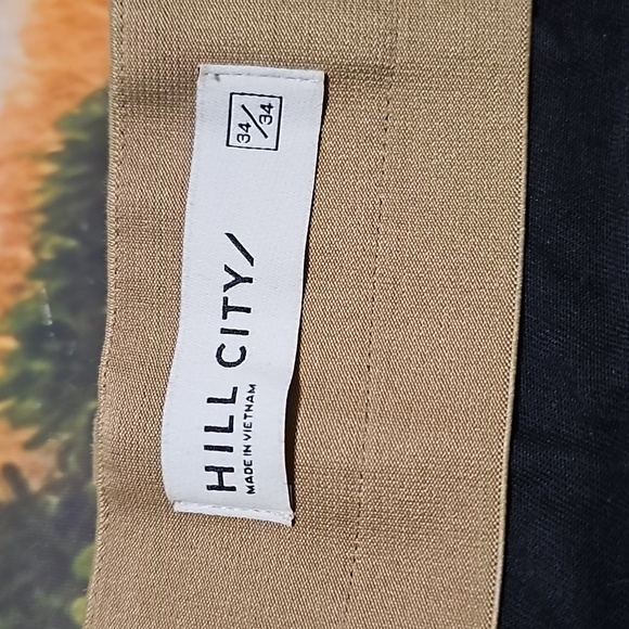 Hill City/ Tan Pants Size 34x34 - Picture 2 of 4